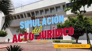 🚨🏛Simulación del acto jurídico🖼🚨Explicado en menos de 7 minutos ⚖🦉⚖ Derecho Mex Práctico [upl. by Mickey66]