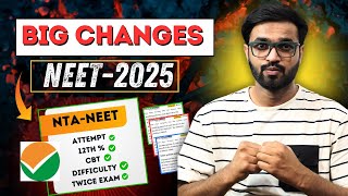 NEET2025 BIG CHANGES FOR NEET2025 ELIGIBILTY ATTEMPT amp AGE PAPER LEVEL LOKESH GURJAR [upl. by Lena]