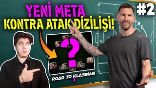 YENİ META DİZİLİŞ 9 GOL HIZLI KONTRA ATAK ROAD TO KLASMAN 1 eFootball Mobile 25 [upl. by Selwin]