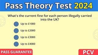 theory test 2024 uk revision  theory test practice theorytest [upl. by Shimberg394]