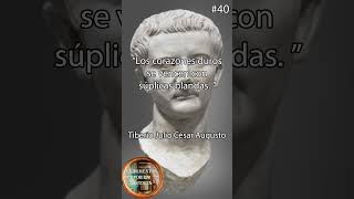 Frase 40 De Tiberio historiaeuropea history filosofia historiaromana historia [upl. by Batista]