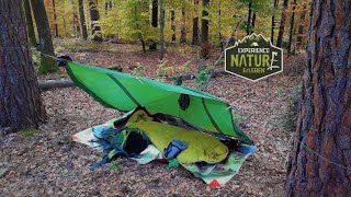 Meine Ausrüstung für eine Nacht Overnighter  Exped Biviy Poncho  Poncho als Tarp  Ponchotarp [upl. by Hardy951]