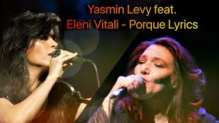 Yasmin Levy Porque Lyrics [upl. by Hilton931]