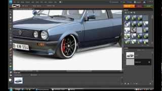 Photoshop Virtual Car Tuning [upl. by Wiburg306]