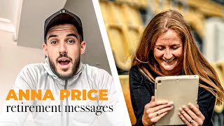 Conor Coady former teammates and more surprise Anna Price with retirement messages [upl. by Hurlbut797]