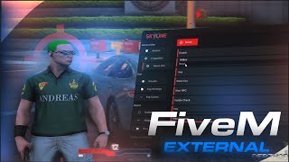 BEST Cheap FiveM External Cheat Menu  RP  PVP  GTAV MODS 2024  Aimbot  Silent aim  Bypass [upl. by Annirtak]