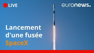 En direct  Lancement dune fusée SpaceX [upl. by Maritsa]