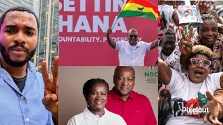 Twene Jonas jubilate Over Mahama win congratulates Ghanaians for making Right Choice [upl. by Nairahcaz168]