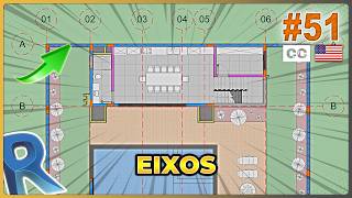 Trabalhando com EIXOS no REVIT [upl. by Jake]