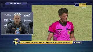 Pablo Lavallén pide disculpas luego goleada sufrida frente a San Antonio [upl. by Sparke]