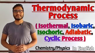 Thermodynamics Processes Isothermal Isobaric Isochoric Adiabatic amp Cyclic GTSCIENCETUTORIAL [upl. by Parshall]