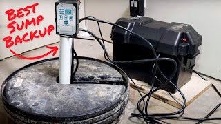 BEST Sump Pump Battery Backup Systems Review 💦 Ultimate 2023 Guide [upl. by Aiekam]