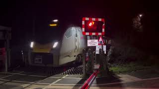 Woodbridge Lime Kiln Level Crossing Suffolk 15022024 [upl. by Oicnedif]