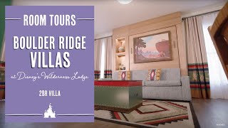 Boulder Ridge Villas at Disney’s Wilderness Lodge  TwoBedroom Villa  Walt Disney World Resort [upl. by Apfel]