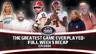 THE GREATEST GAME EVER PLAYED FULL WEEK 5 RECAP [upl. by Fax]