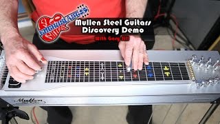 Mullen Steel Guitars Discovery Demo with Gary Sill Single Neck Pedal Steel Guitar [upl. by Eilema]