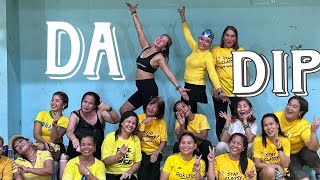 DA DIP  TIKTOK TREND  DJ KENT JAMES REMIX  Dance Fitness Workout with SV3 Angels [upl. by Treblihp465]