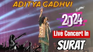 Aditya Gadhvi  Live Concert In Surat 2024  AdityaGadhvi Surat [upl. by Torray592]