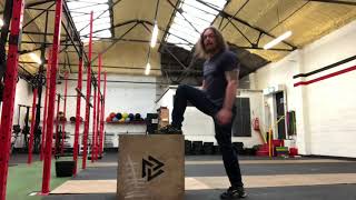 The clockwork hip mobility drill [upl. by Ahsakal354]