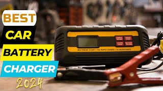 Best Car Battery Charger 2024  Top 10 Best Car Battery Charger Buying Guide [upl. by Berky]