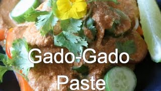 Gado Gado Paste Recipe [upl. by Malcah]