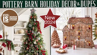 Pottery Barn New Holiday Decor amp Dupes 2024 [upl. by Willette]