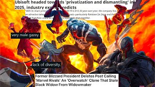 Woke Devs Demand Players NOT Support Marvel Rivals  Ubisoft Panics as Buyout Implodes [upl. by Ezalb811]