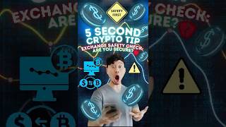 5Second Crypto Tip How to Check if an Exchange is Safe🔒 [upl. by Sabino979]