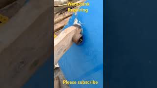 How to Repair plastic WATAR tank leakagework plumbingjobs plumbing plumbingwork watartank [upl. by Etteuqal]