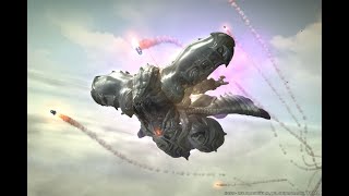 FINAL FANTASY XIV Online Cloud Deck Extreme Solo With WAR 25 Echo 70 [upl. by Anileda]