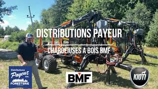 Distributions Payeur Chargeuses a bois BMF [upl. by Aymik]