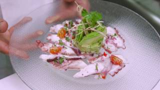 Rezepte Tiradito de Pulpo  Pulpo Carpaccio [upl. by Berke]