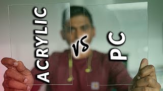 Acrylic vs Polycarbonate aka Lexan vs Plexiglas [upl. by Johny359]