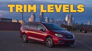 2022 Chrysler Pacifica Trim Levels and Standard Features Explained [upl. by Senior]