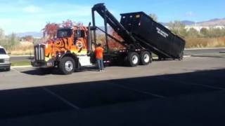 Tiger Roll off truck wwwtigersanitationutahcom [upl. by Salvucci]