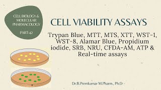 Cell viability assays  CBMP  Part 42 [upl. by Valery978]