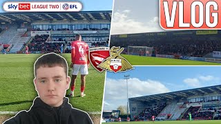 SHRIMPS GO 5 POINTS FROM PLAYOFFS 🦐  Morecambe vs Doncaster Vlog [upl. by Lenna]