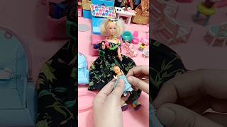 💫Diy barbie baby bath babybathyoutubeshorts [upl. by Eleonore868]