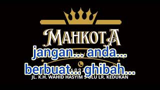 Ghibah Karaoke  Nada Cowok [upl. by Aynot]