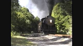 Classic Western Maryland Scenic RailwayRunby Near Corriganville MD Stereo [upl. by Ahtebat163]