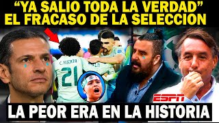 EL GRAN FRACASO DE quotMEXICOquot  La BURLA de la COPA AMERICA  PERIODISTAS REVIENTAN A JAIME LOZANO [upl. by Eixela]