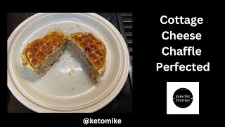 Delicious Cottage Cheese Chaffle Recipe  Easy and Healthy LowCarb Snack [upl. by Anilegnave685]