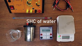 Specific Heat Capacity of Water  Physics Experiment [upl. by Neitsirhc]