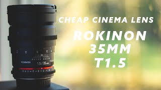 Samyang AF 35mm f18 FE lens review with samples Fullframe amp APSC [upl. by Rengia]