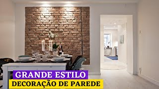 PAREDES DE TIJOLINHOS 5 DICAS DIGNA DE TER DECORAÇÃO DE REVISTA [upl. by Zinck611]