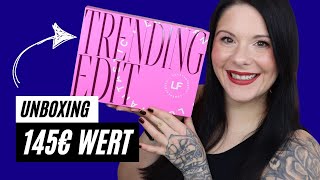 WOW 145€ Wert 🥳 Lookfantastic Trending EDIT Oktober 2024 Inhalt [upl. by Annaliese]