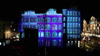 HampM Projection on the Dam Square Amsterdam [upl. by Zelig]