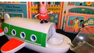 Peppa Pig friends and family Toys Collection Review funny routine video [upl. by Atiekram129]