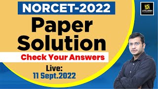 NORCET AIIMS 2022 Paper Solution  Shift 2  Memory Based Paper  By SIddharth Sir [upl. by Inail]