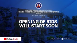 Procurement Livestream for Misamis Occidental 1st DEO on May 07 2024 [upl. by Ashatan532]